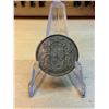 Image 1 : Lot 55-1)  50c Canadian coin 1957