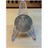 Image 1 : Lot 60-1) 50c Canadian coin 1960
