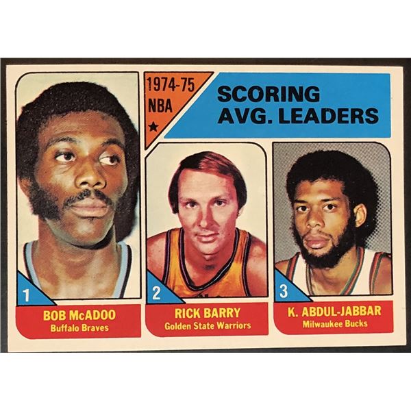 1975-76 TOPPS KAREEM ABDUL-JABBAR (HOF)