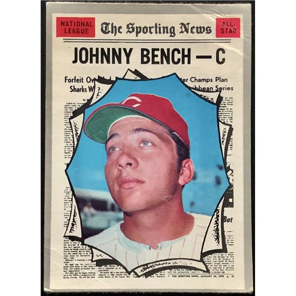 1970 O-PEE-CHEE JOHNNY BENCH (HOF)