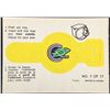 Image 1 : 1973-74 O-PEE-CHEE CALIFORNIA GOLDEN SEALS INSERT RING