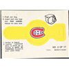 Image 1 : 1973-74 O-PEE-CHEE MONTREAL CANADIENS INSERT RING