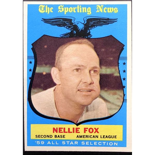 1959 TOPPS NELLIE FOX (HOF)