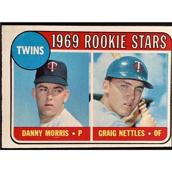 1969 O-PEE-CHEE GRAIG NETTLES ROOKIE CARD