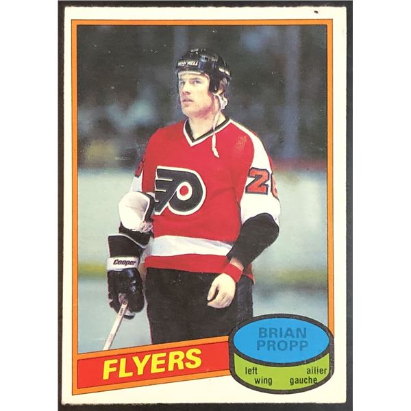 1980-81 O-PEE-CHEE BRIAN PROPP (HOF) ROOKIE CARD