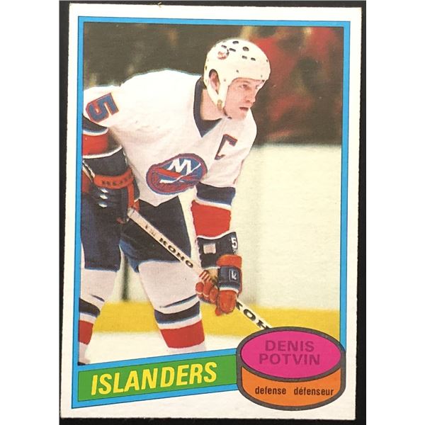 1980-81 O-PEE-CHEE DENIS POTVIN (HOF)