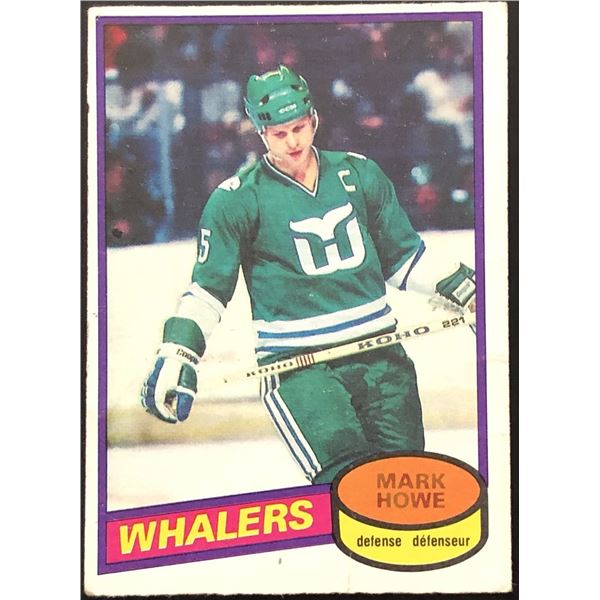 1980-81 O-PEE-CHEE MARK HOWE (HOF)