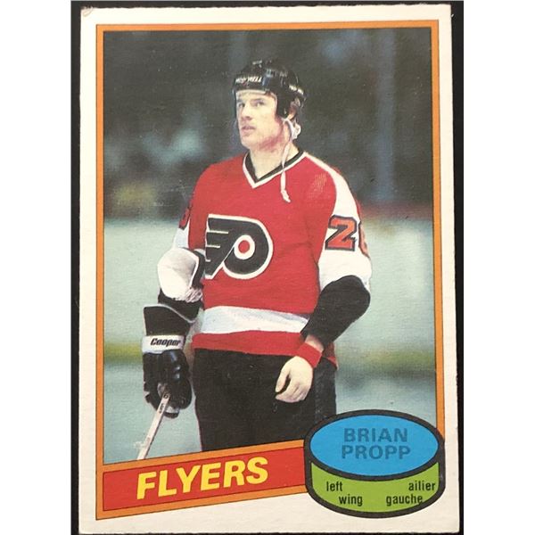 1980-81 O-PEE-CHEE BRIAN PROPP (HOF) ROOKIE CARD