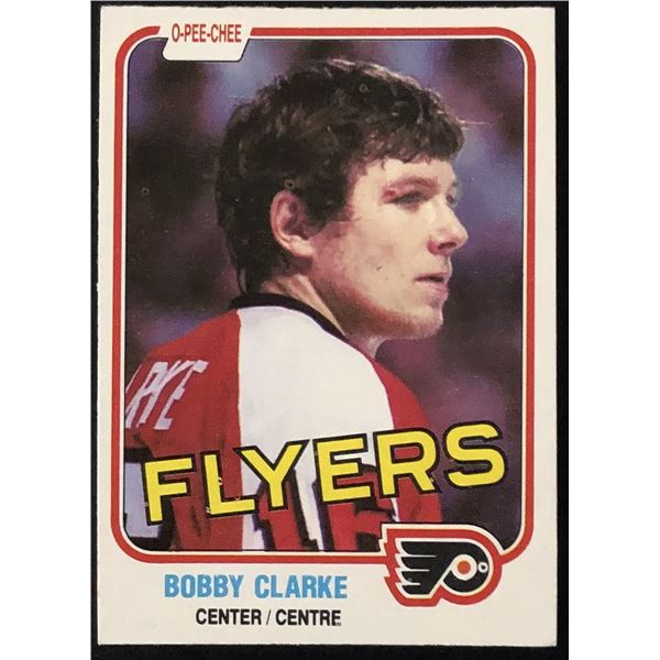 1981-82 O-PEE-CHEE BOBBY CLARKE (HOF)