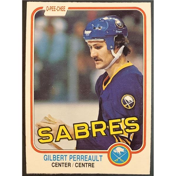 1981-82 O-PEE-CHEE GILBERT PERREAULT (HOF)