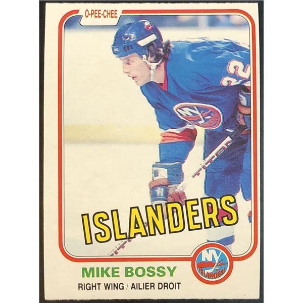 1981-82 O-PEE-CHEE MIKE BOSSY (HOF)