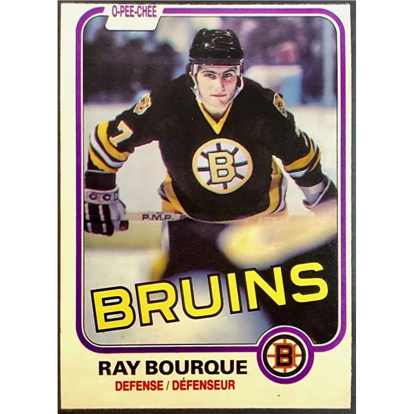 1981-82 O-PEE-CHEE RAY BOURQUE (HOF)