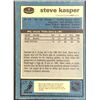 Image 2 : 1981-82 O-PEE-CHEE STEVE KASPER ROOKIE CARD