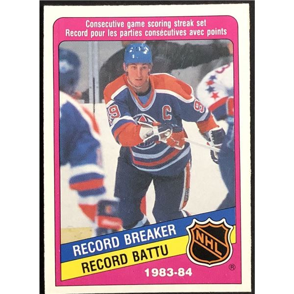 1984-85 O-PEE-CHEE WAYNE GRETZKY (HOF) RB
