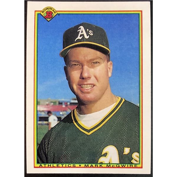 1990 BOWMAN MARK McGWIRE