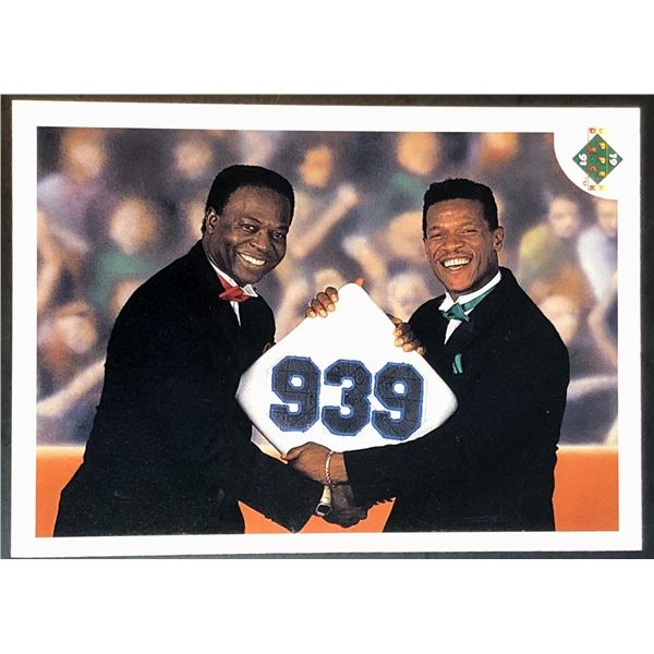 1991 UPPER DECK RICKEY HENDERSON (HOF)