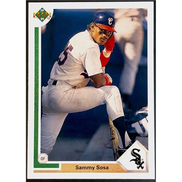 1991 UPPER DECK SAMMY SOSA