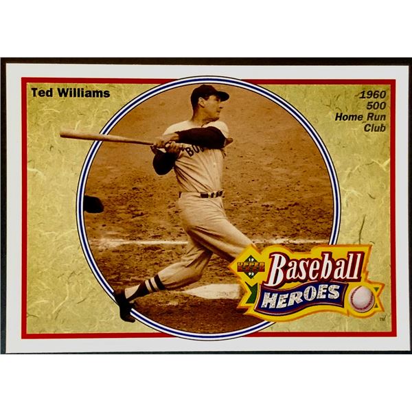 1991 UPPER DECK TED WILLIAMS (HOF)