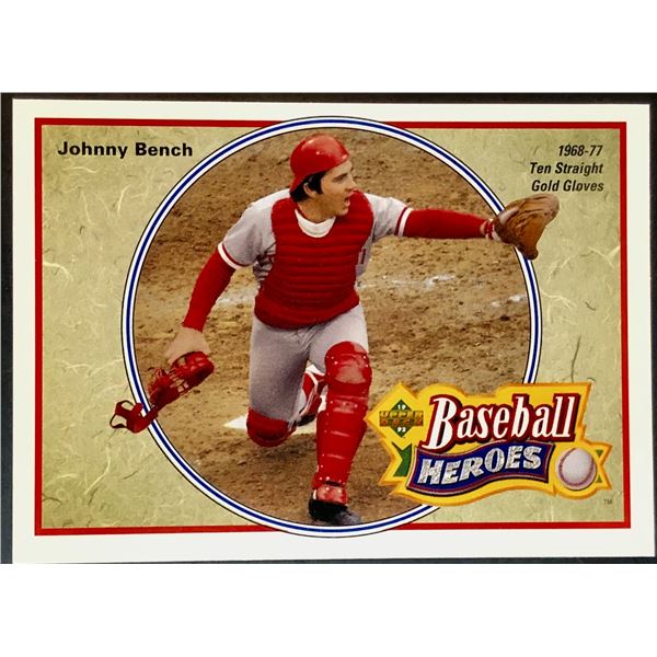 1992 UPPER DECK JOHNNY BENCH (HOF)