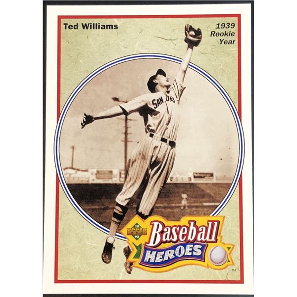 1992 UPPER DECK TED WILLIAMS (HOF)