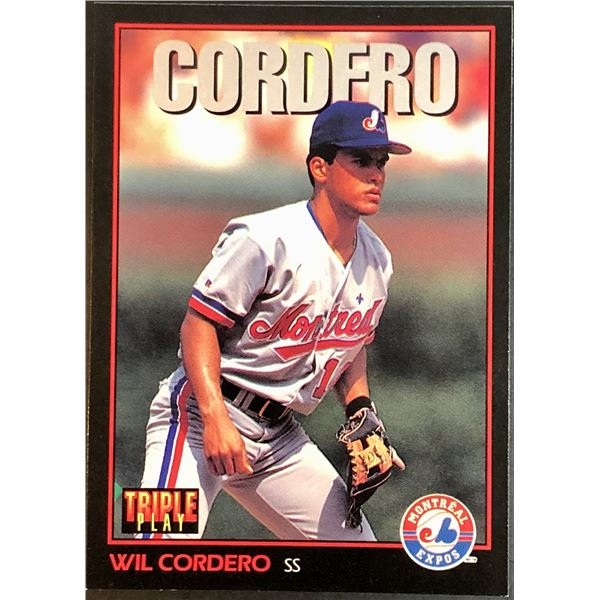 1993 LEAF WIL CORDERO ROOKIE CARD