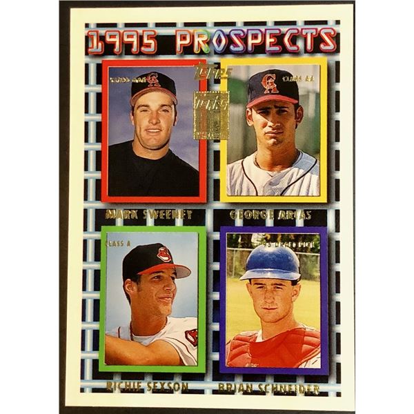 1995 TOPPS RICHIE SEXSON ROOKIE CARD