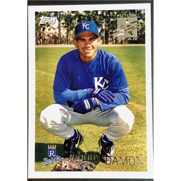 1996 TOPPS JOHNNY DAMON ROOKIE CARD