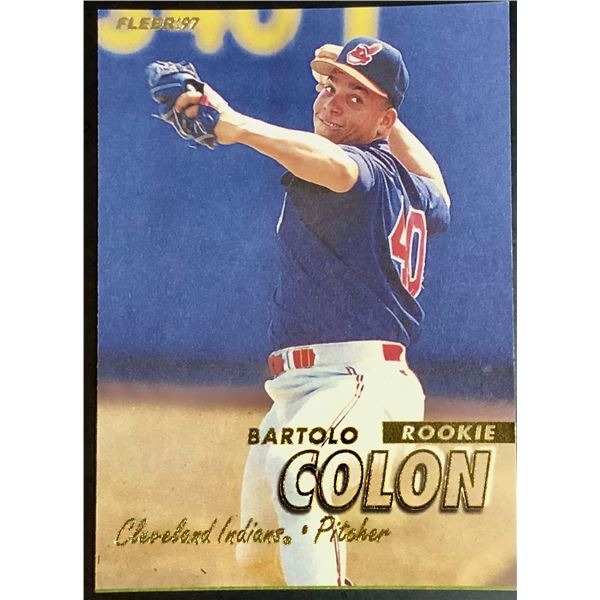 1997 FLEER BARTOLO COLON ROOKIE CARD