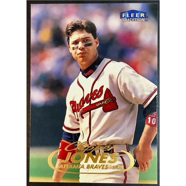 1998 FLEER CHIPPER JONES (HOF)