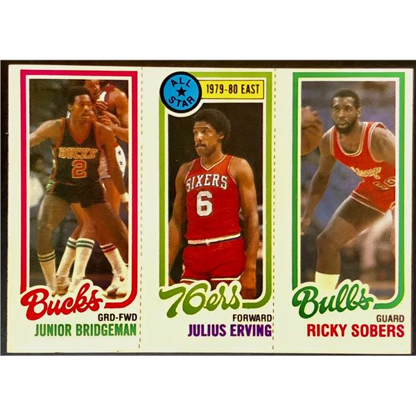 1980-81 TOPPS JULIUS ERVING (HOF)