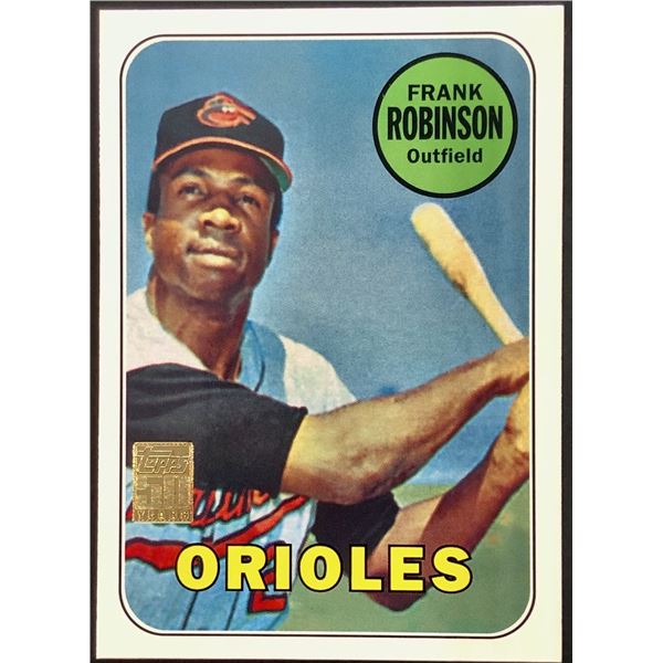 2000 TOPPS HERITAGE FRANK ROBINSON (HOF)