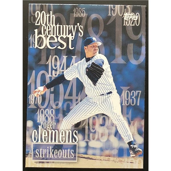 2000 TOPPS ROGER CLEMENS