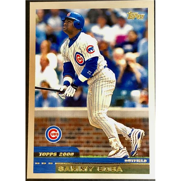2000 TOPPS SAMMY SOSA