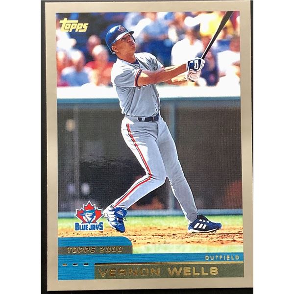 2000 TOPPS VERNON WELLS ROOKIE CARD