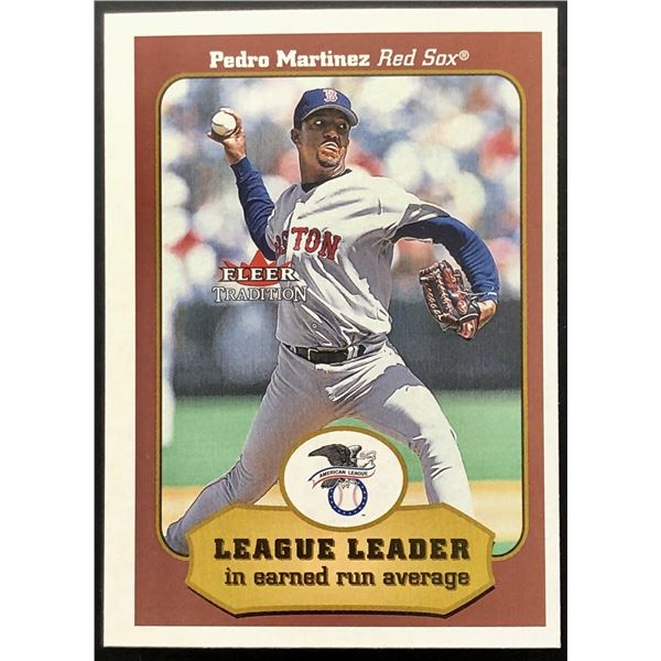 2001 FLEER TRADITION PEDRO MARTINEZ (HOF)