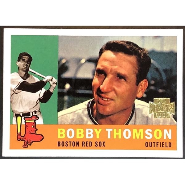 2001 TOPPS ARCHIVES BOBBY THOMSON