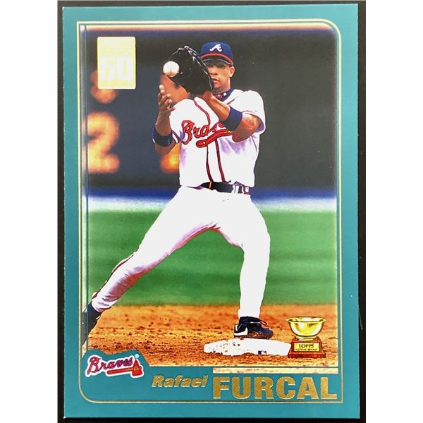 2001 TOPPS RAFAEL FURCAL ROOKIE CARD