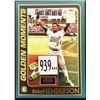 Image 1 : 2001 TOPPS RICKEY HENDERSON (HOF)