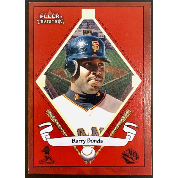 2002 FLEER TRADITION BARRY BONDS