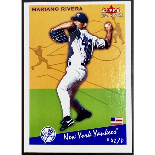 2002 FLEER TRADITION MARIANO RIVERA (HOF)