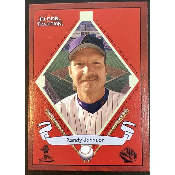 2002 FLEER TRADITION RANDY JOHNSON (HOF)