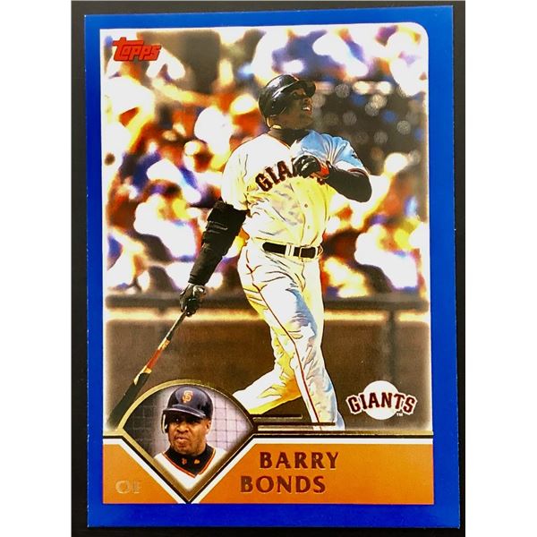 2003 TOPPS BARRY BONDS