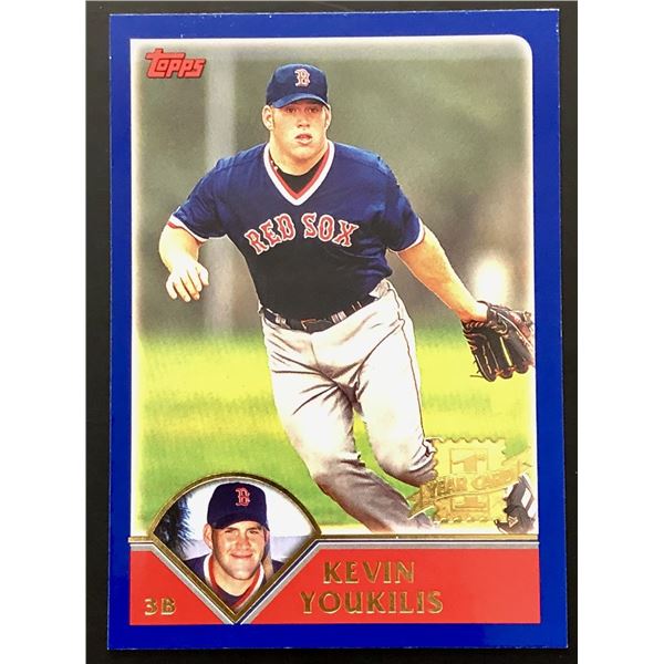 2003 TOPPS KEVIN YOUKILIS ROOKIE CARD