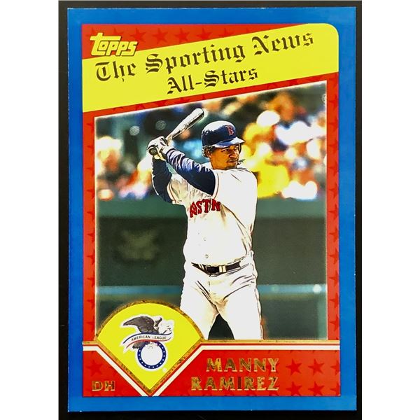 2003 TOPPS MANNY RAMIREZ (HOF)