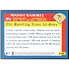 Image 2 : 2003 TOPPS MANNY RAMIREZ (HOF)