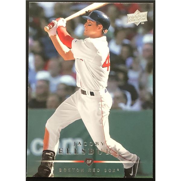 2008 UPPER DECK JACOBY ELLSBURY ROOKIE CARD