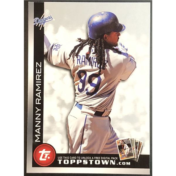 2010 TOPPS MANNY RAMIREZ (HOF)