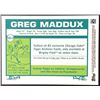Image 2 : 2013 TOPPS HERITAGE GREG MADDUX (HOF)