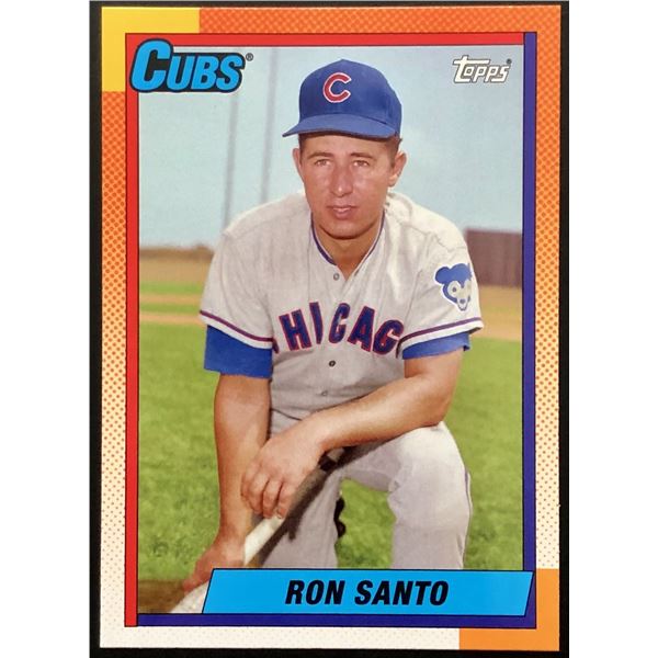 2013 TOPPS HERITAGE RON SANTO (HOF)