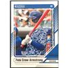 Image 1 : 2024 DONRUSS PETE CROW-ARMSTRONG ROOKIE CARD